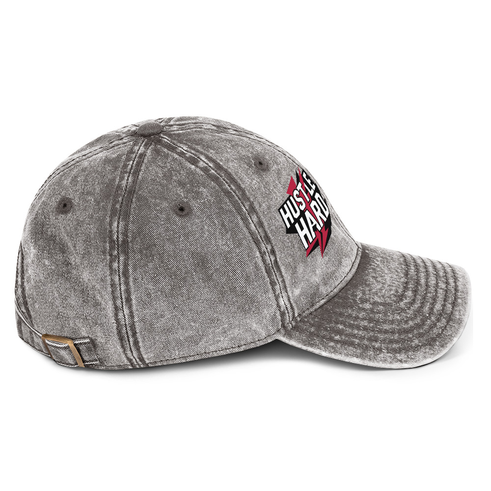 Hustle Hard Cotton Twill Cap - Image 6