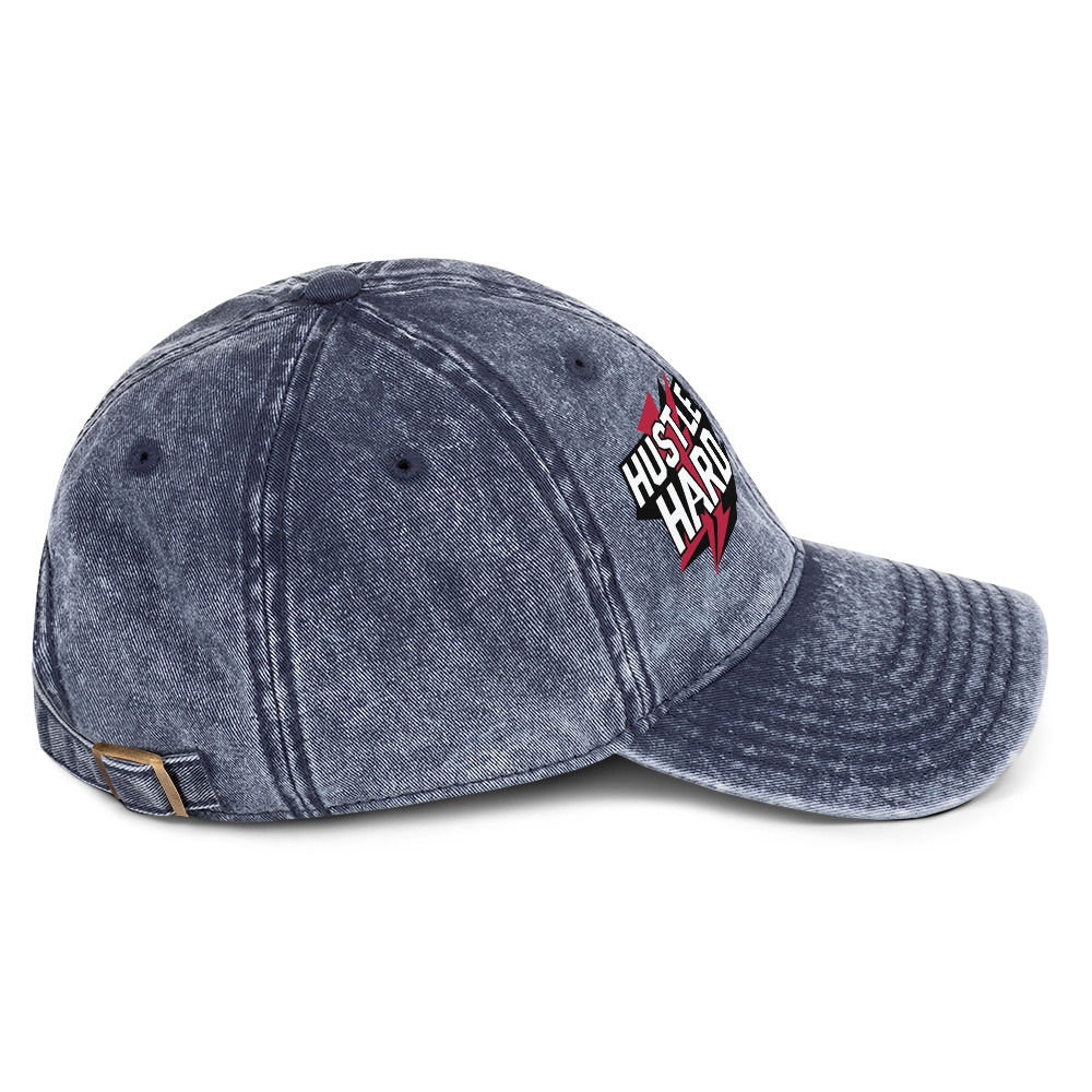 Hustle Hard Cotton Twill Cap - Image 5